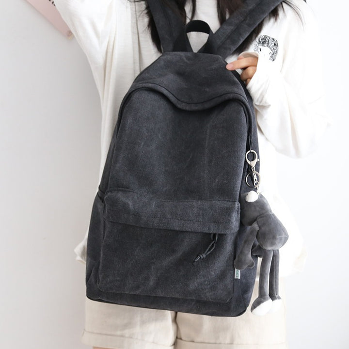 Weicher Canvas Alltags-Rucksack Karnz