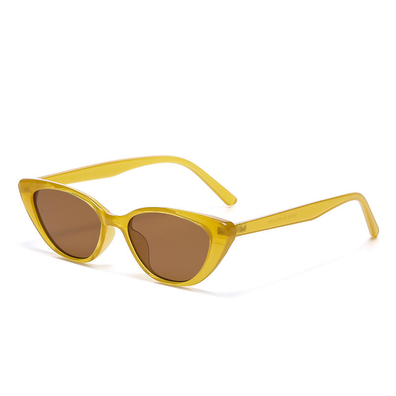 Retro-inspirierte Katzenaugen-Sonnenbrille