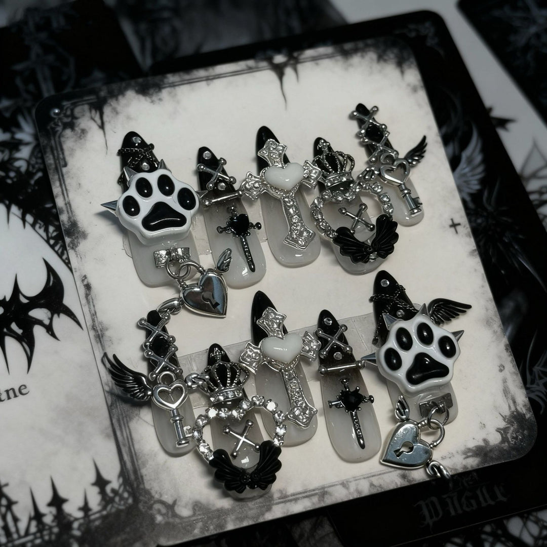Gothic Charm Nagelkunst Set
