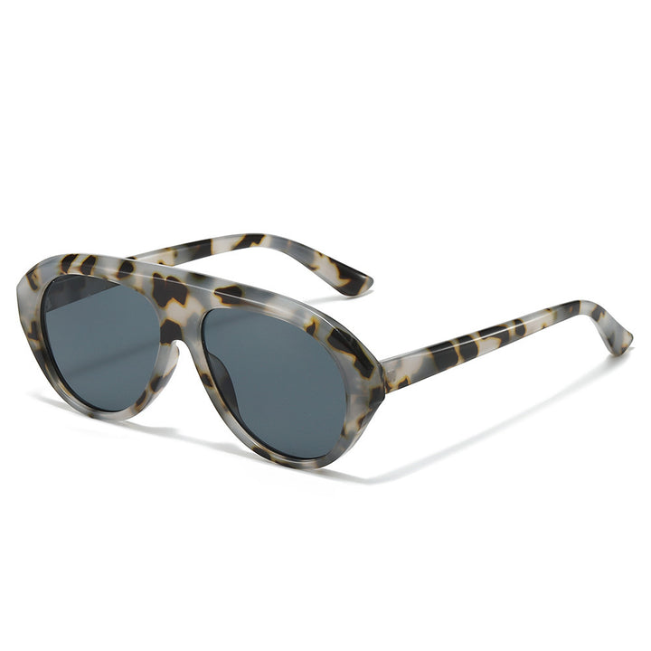 Oversized Geometric Aviator Sonnenbrille Karnz