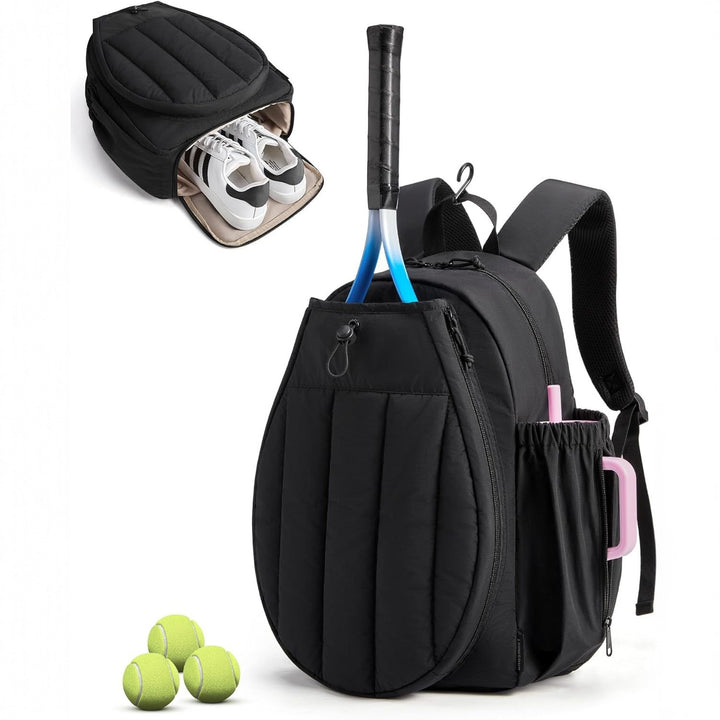 Tennis Schläger und Schuh Rucksack Karnz