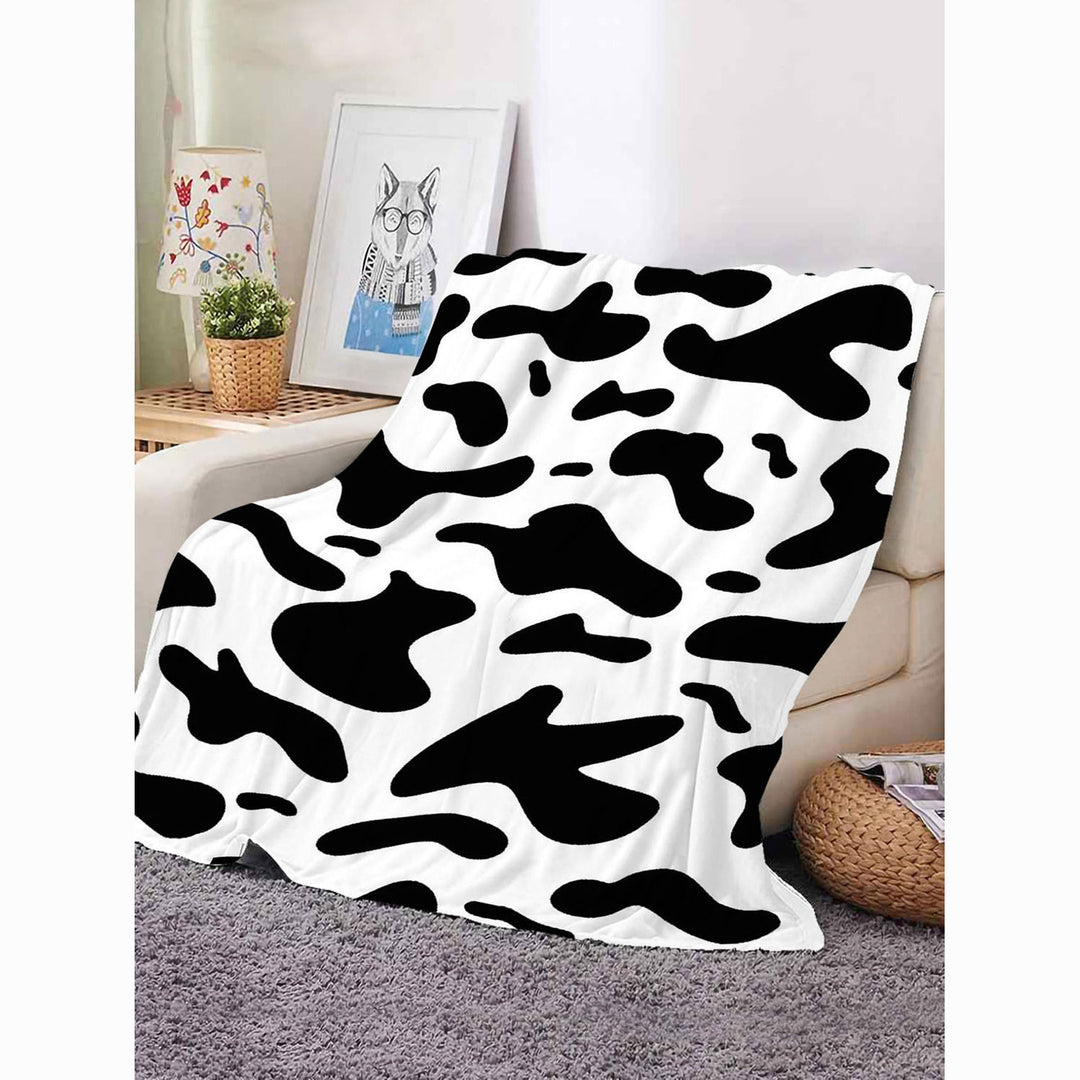 Kuhdruck Plüschdecke