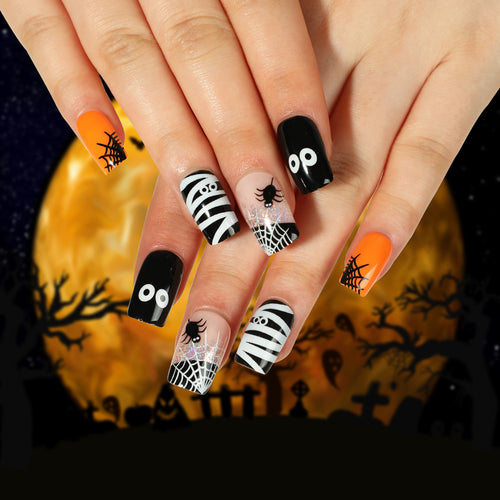 Kreative Halloween Nagelkunst Karnz