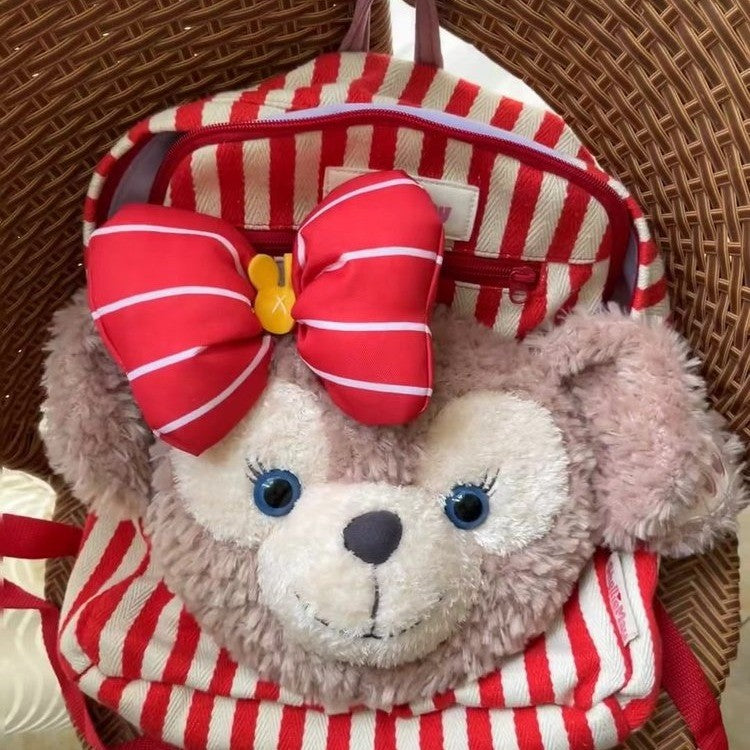 Plüsch-Rucksack mit Verspieltem Tierdesign Karnz
