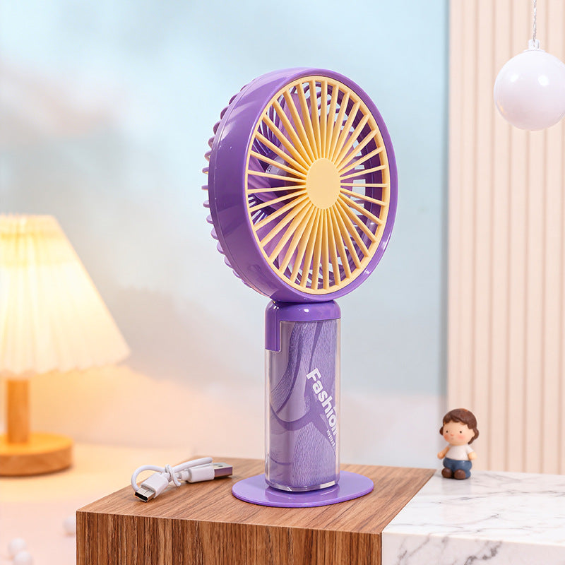 Damen Tragbarer Tischventilator mit USB-Ladefunktion und vielseitigen Geschwindigkeitsstufen Karnz
