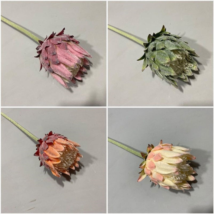 Lebensechter Protea Blumenstängel