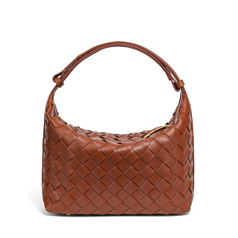 Handgefertigte Geflochtene Leder Mini Tasche Karnz