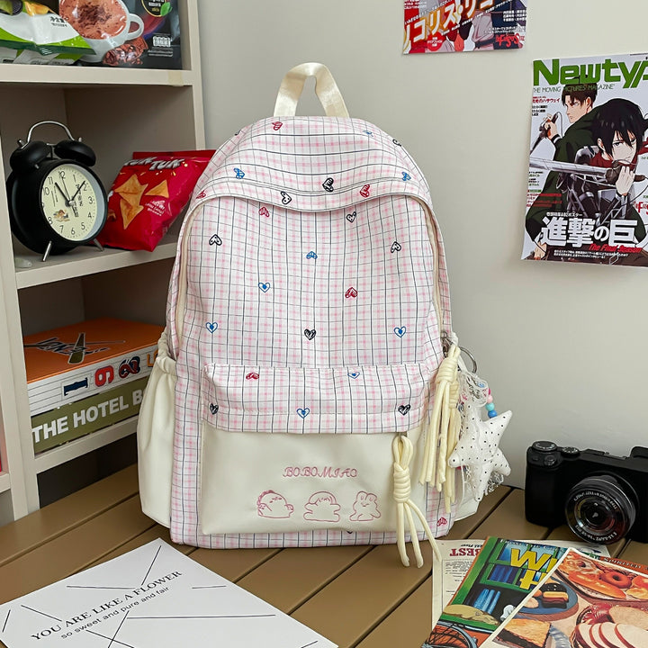 Fun Herz Druck Freizeit Rucksack Karnz
