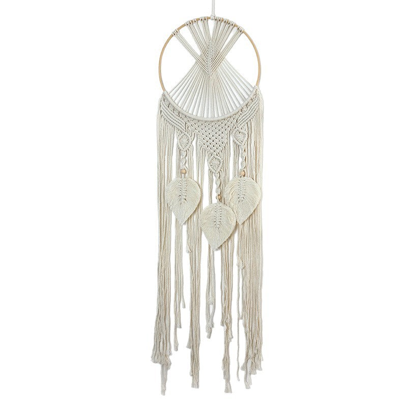 Bohemian Macramé Wandbehang Karnz