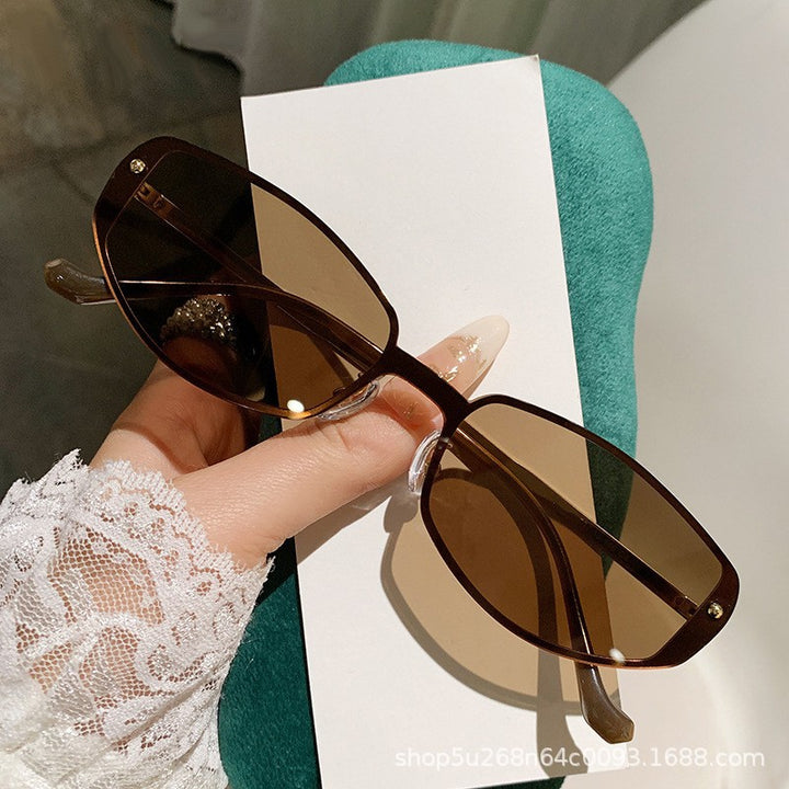 Moderne Katzenaugen-Sonnenbrille