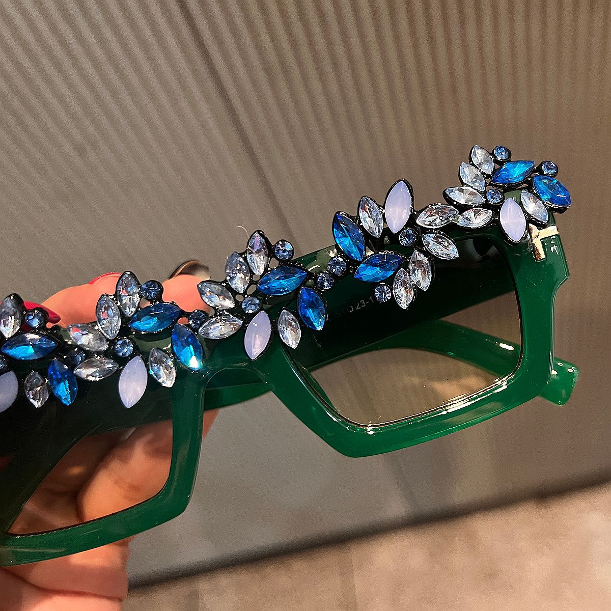 Damen Glamouröse Sonnenbrille Karnz