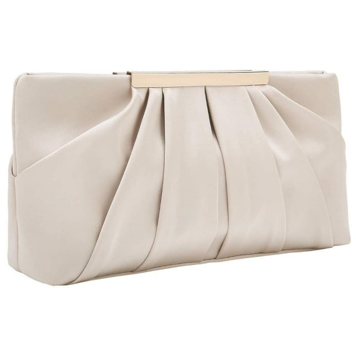 Elegante Clutch mit Raffinierten Faltendetails Karnz