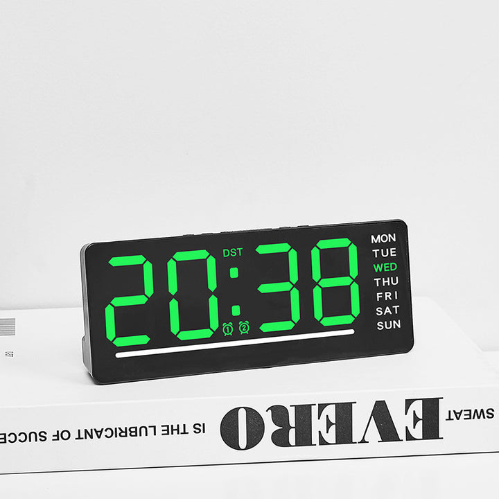Digitaler Led Wecker mit Großem, Klaren Display und Mehreren Alarmfunktionen Karnz