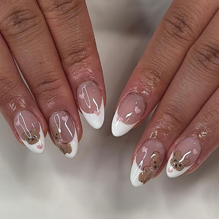 Themen Cartoon Press-On-Nagelset