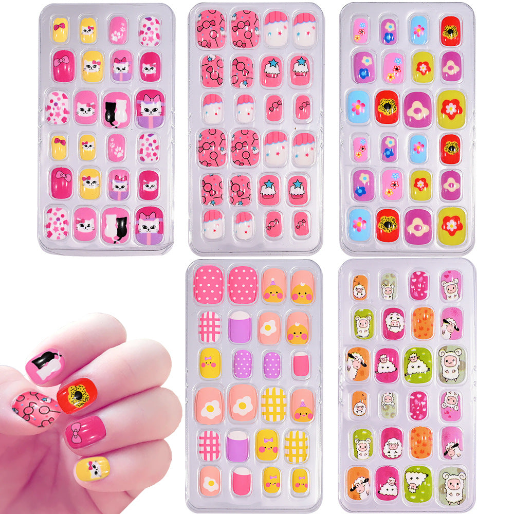 Kreatives Cartoon Nagelkunst Aufkleber Set Karnz