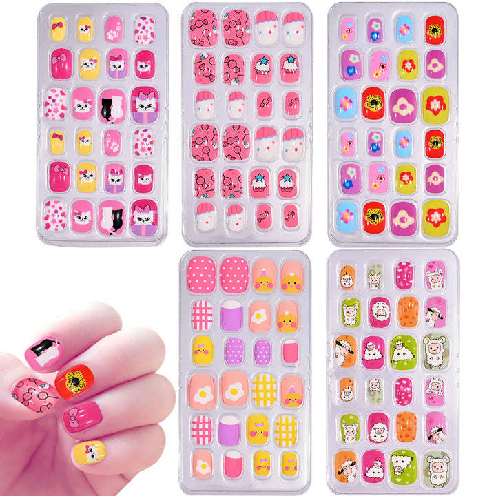 Kreatives Cartoon Nagelkunst Aufkleber Set Karnz