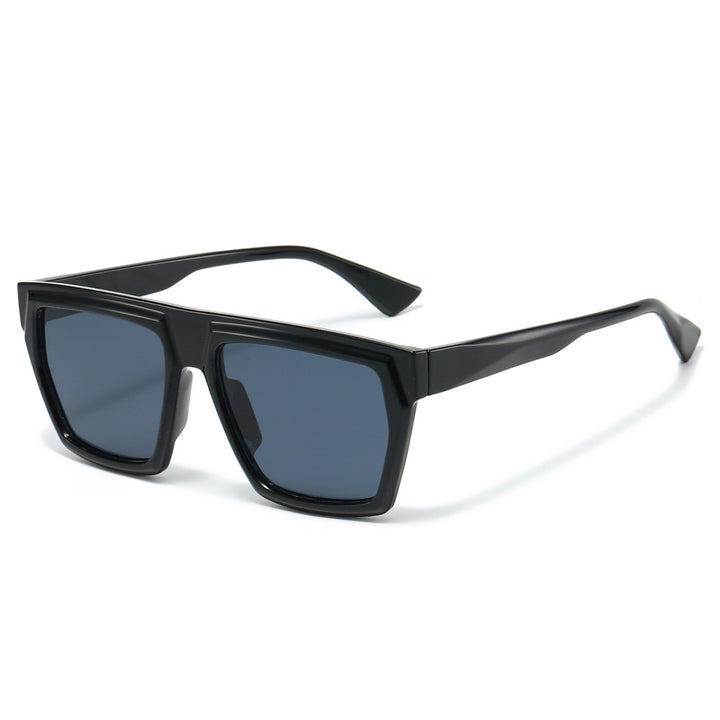 Chic Übergroße Geometrische Rahmen Sonnenbrille Karnz