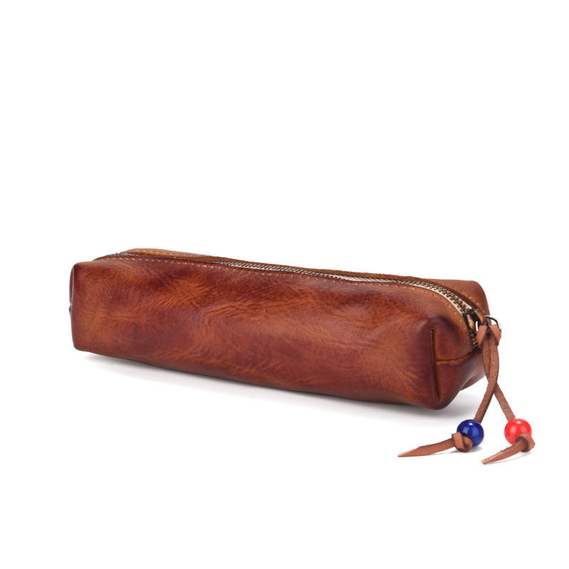Elegante Leder Bleistiftetui