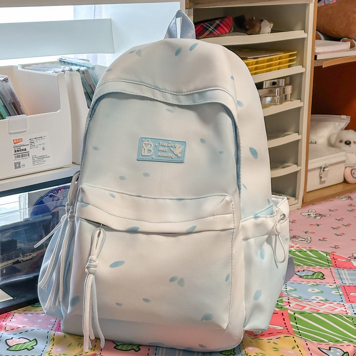 Stilvolle gepunktete Rucksack Karnz