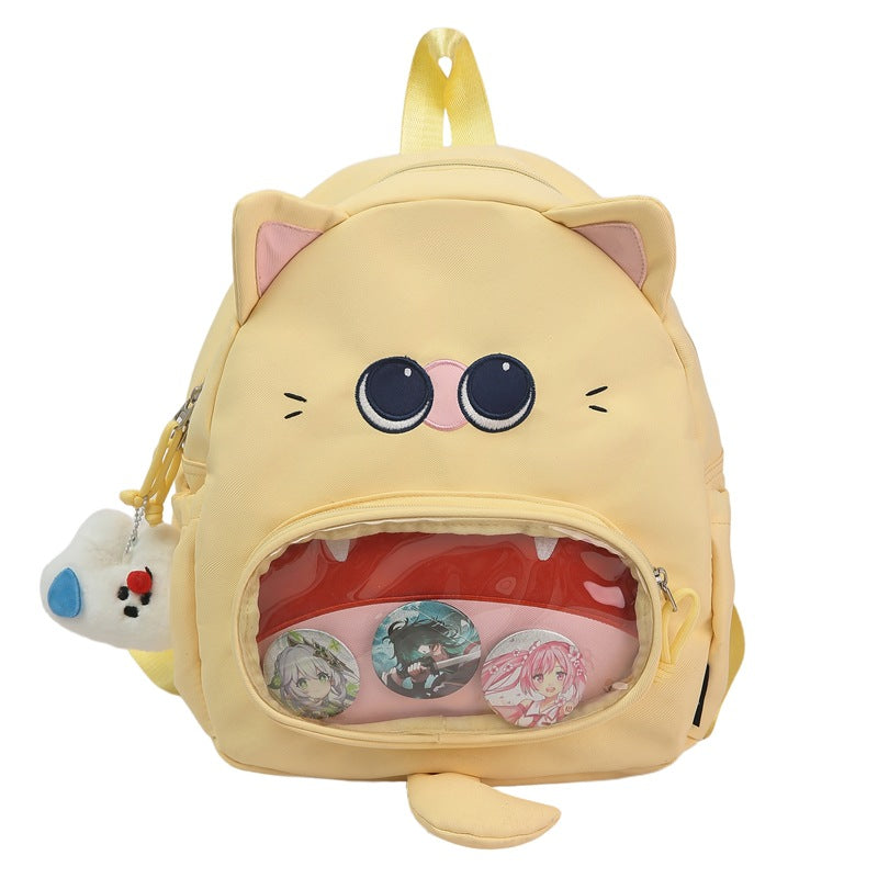 Süßer Katzen-Themen Mini-Rucksack