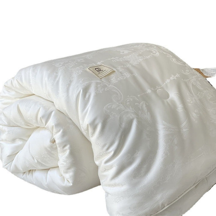 Luxuriöse Jacquard-Seiden-ähnliche hypoallergene Decke Duvet