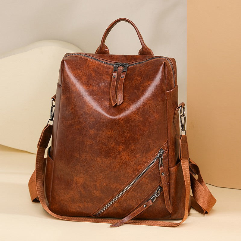 Modischer Multi-Reißverschluss-Rucksack Karnz