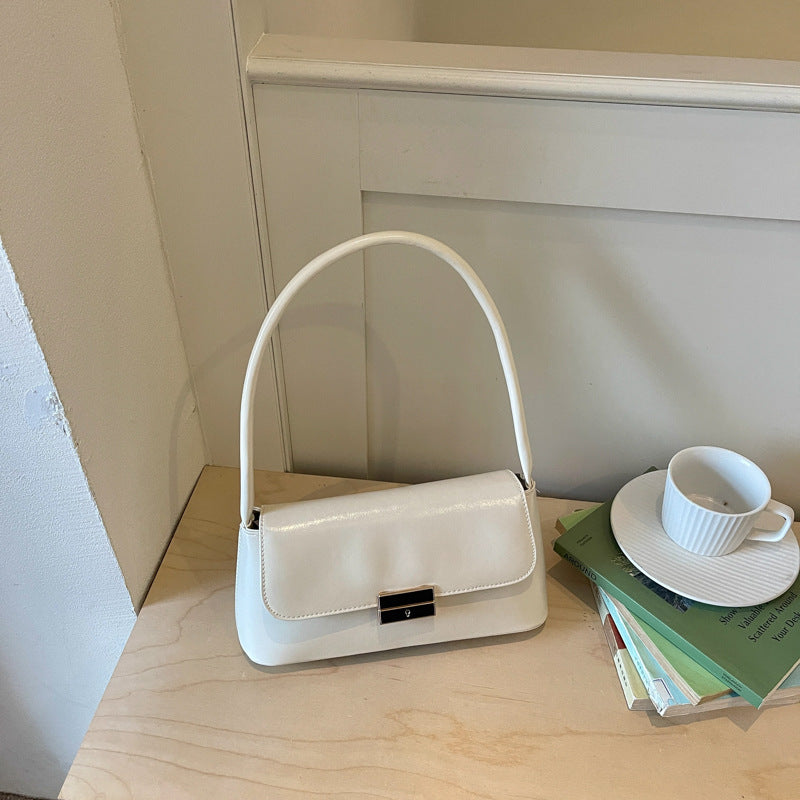 Vintage-inspirierte strukturierte Handtasche
