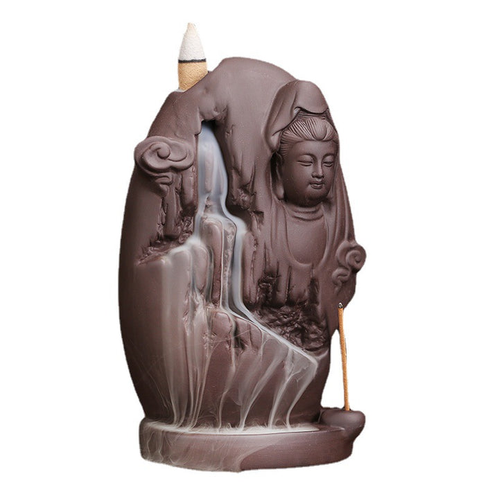 Buddha-Themen Räucherwasserfall Halter