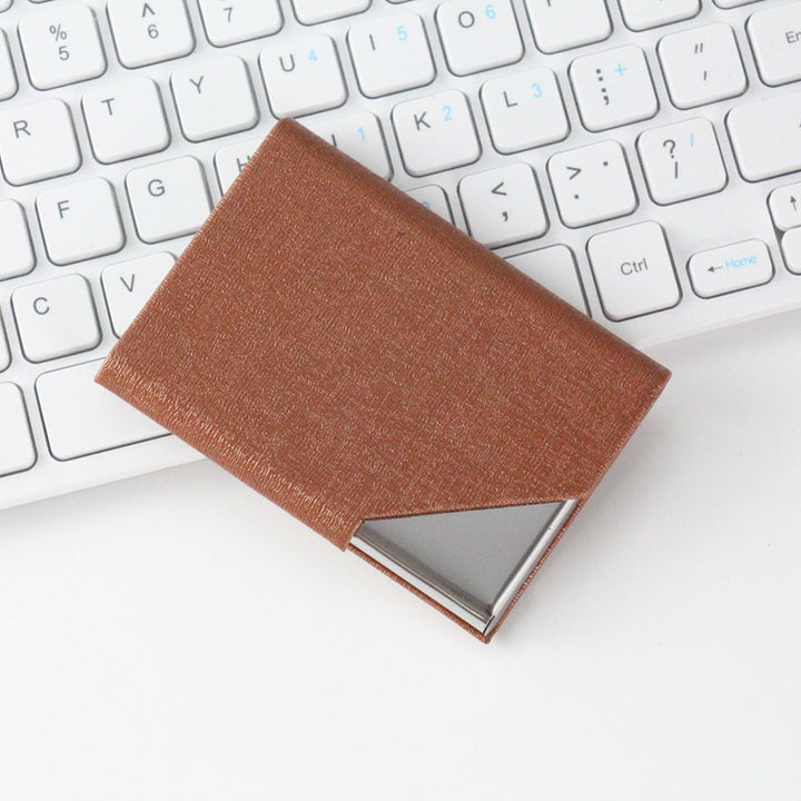 Premium Elegantes RFID-blockierendes Visitenkartenetui