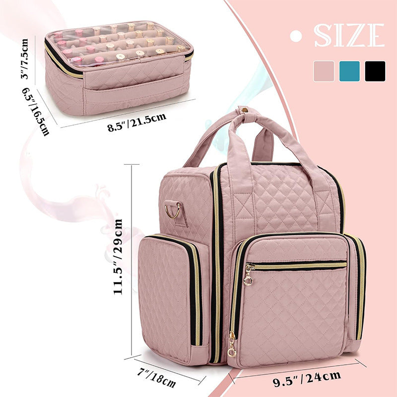 Professionelle Kosmetik-Organizer Tasche Karnz