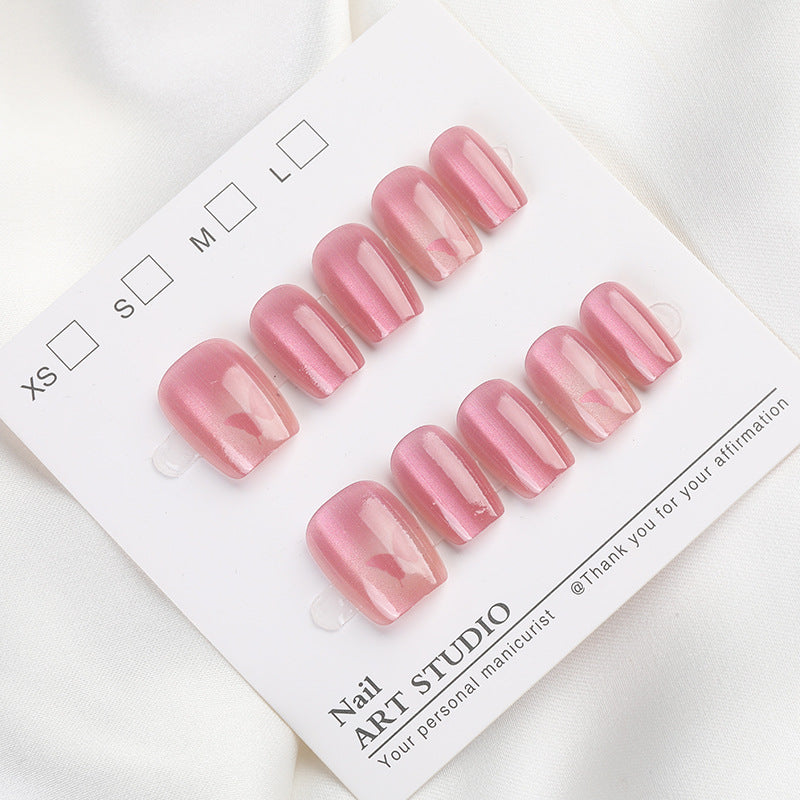 Stylisches Press-On Nagelset Karnz