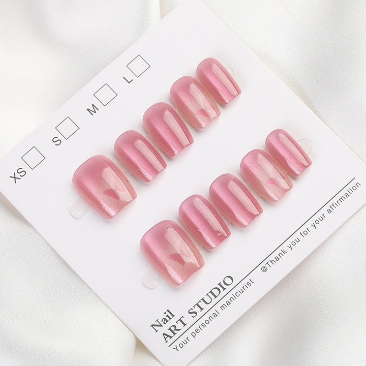 Stylisches Press-On Nagelset Karnz