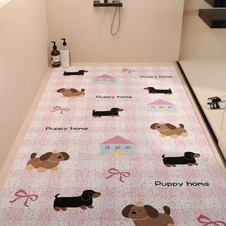 Verspielt Hundefreundliches Rutschfester Badezimmermatte Karnz