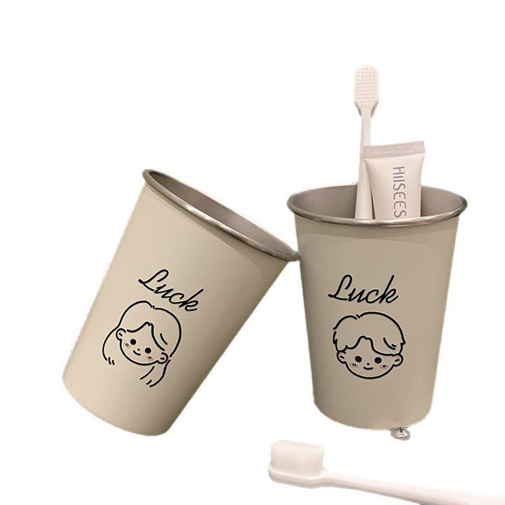Keramiktasse mit Fröhlichem Gesichtsmotiv Karnz