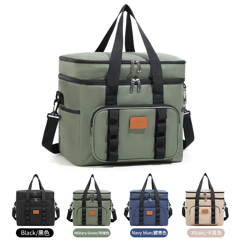 Große isolierte Lebensmittelliefertasche