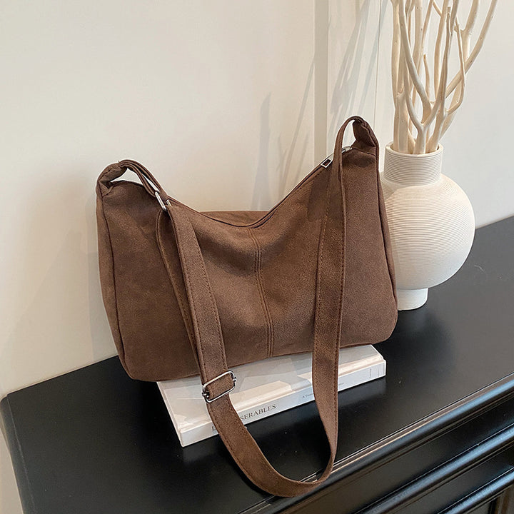 WoSoft Wildleder Hobo Handtasche Karnz