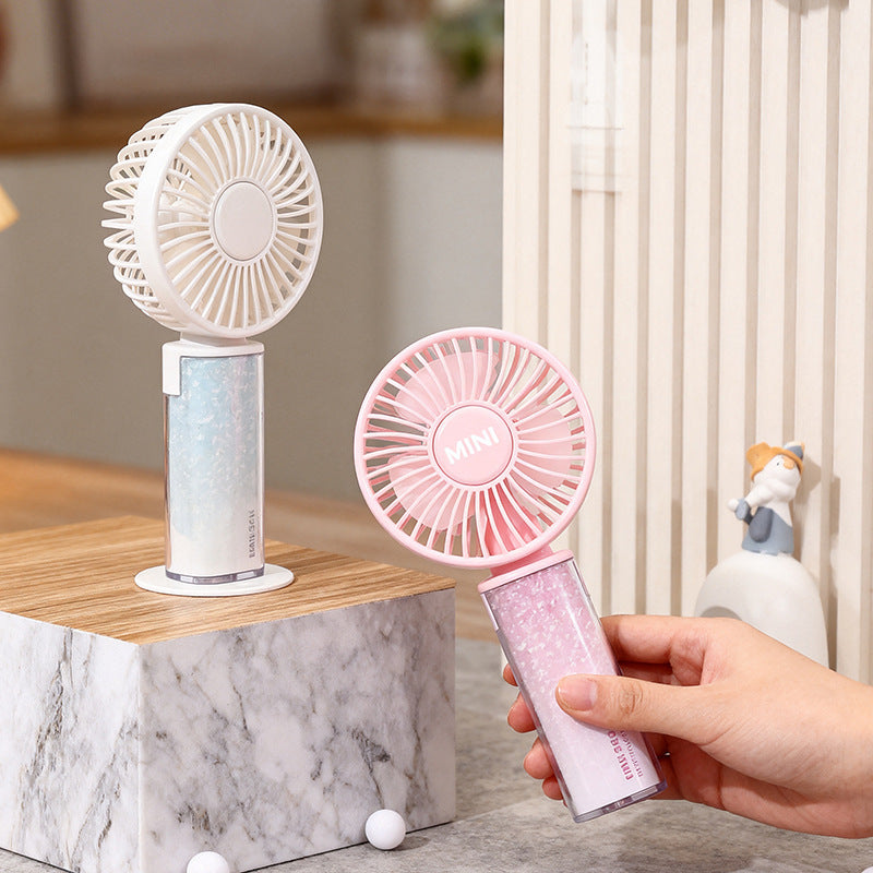 Damen Tragbarer Handventilator mit flexibler Aufladung Karnz