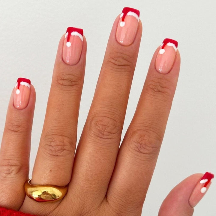 Festliche Press-On Nail Set Karnz