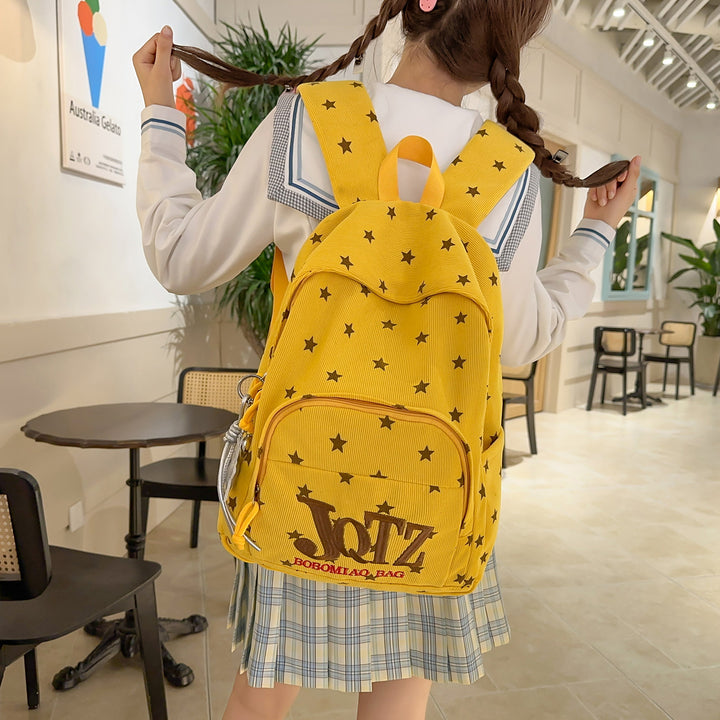 Stylische Sternenbedruckte Rucksack Karnz