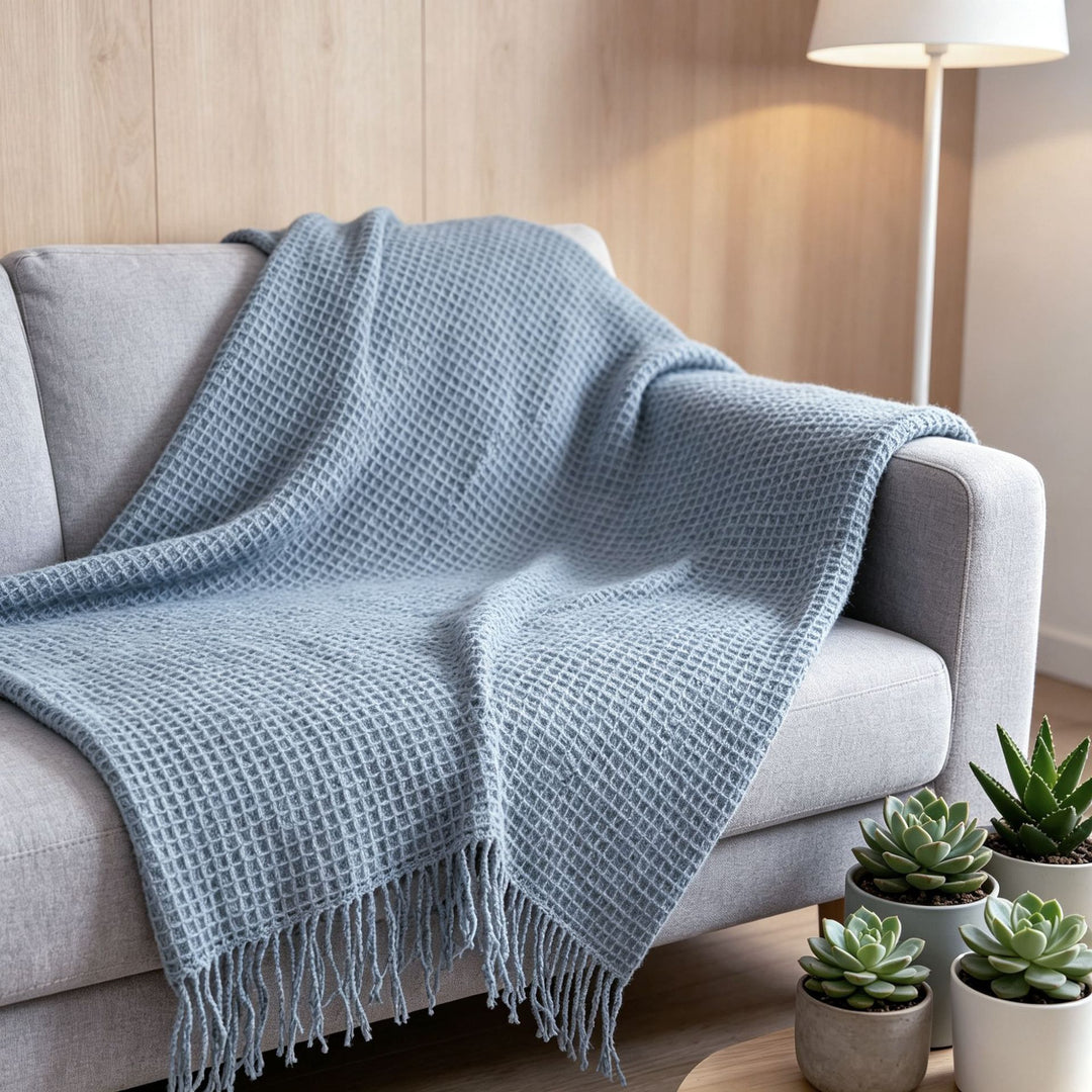 Weiche gewebte Decke