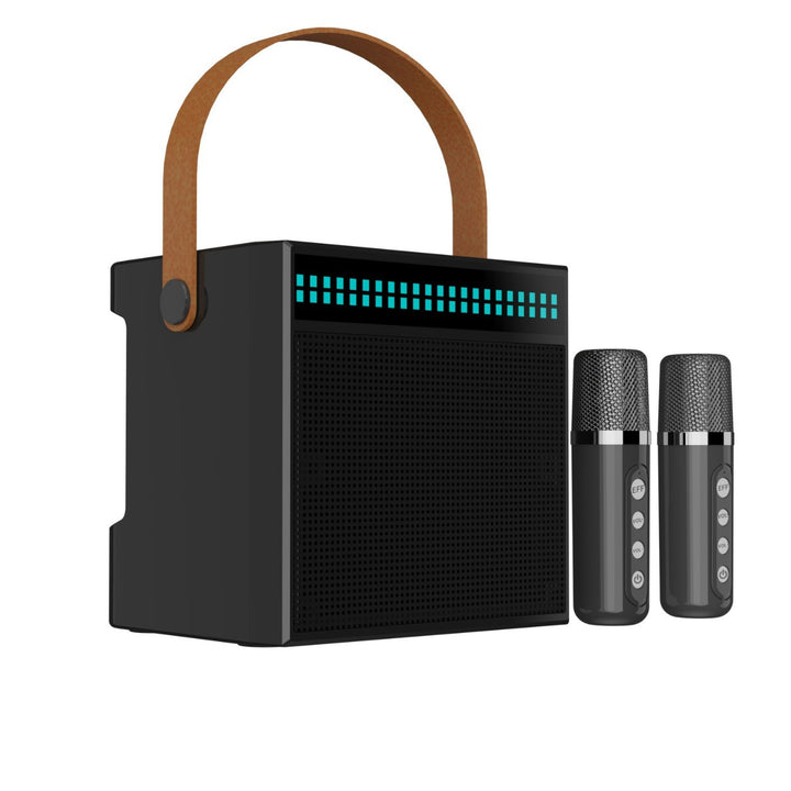 Tragbares Karaoke-System mit Dual-Mikrofonen Karnz
