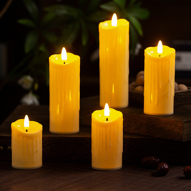 LED Flammenlose Kerze