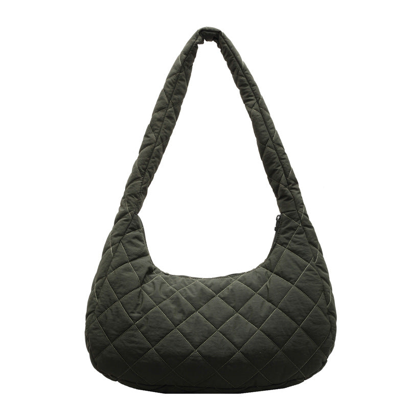 Chic gesteppte Hobo-Handtasche Karnz