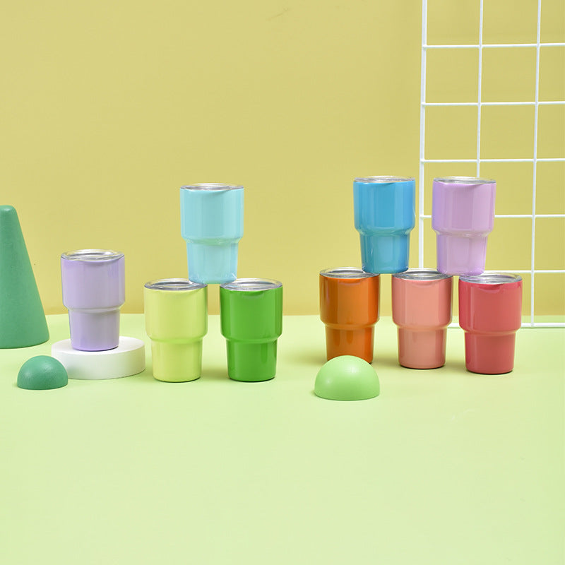 Unisex Isolierter Trinkbecher mit Edelstahlstrohhalm Karnz