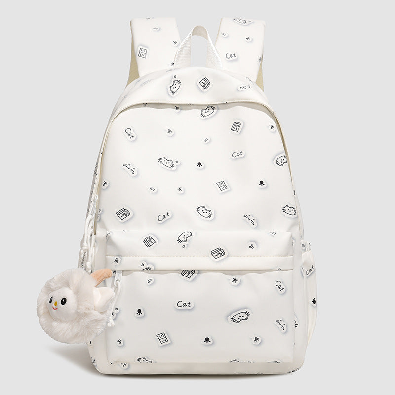 Stilvoller gepunkteter lässiger Rucksack Karnz