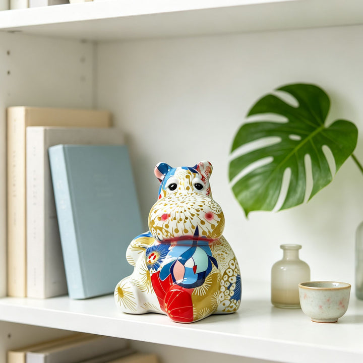 Deko Figur eines Französischen Bulldogen Karnz