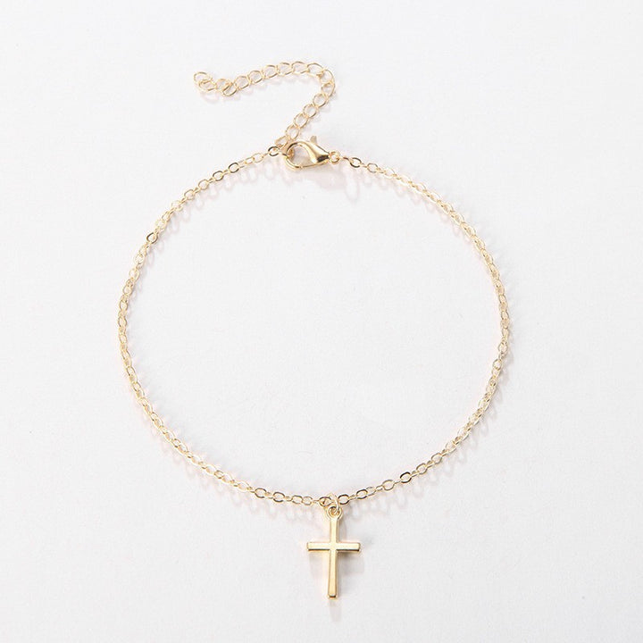 Delikater Kreuz Charm Armband Karnz