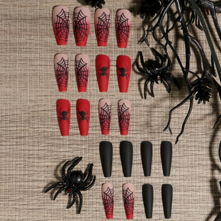 Halloween-Themen Press-On Nagelkunst Karnz
