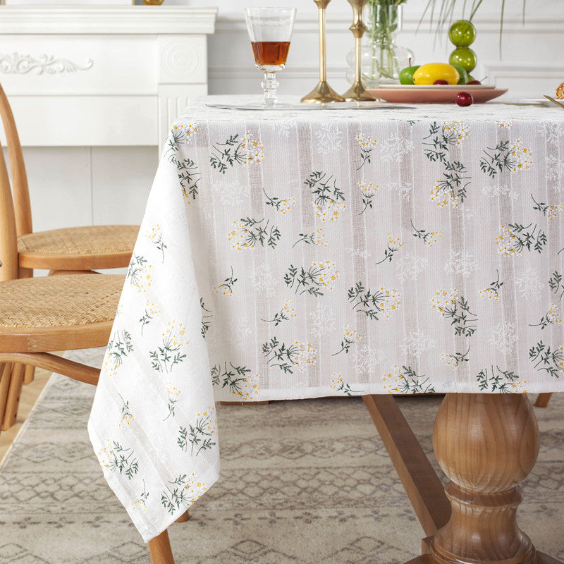 Elegante florale Tischdecke
