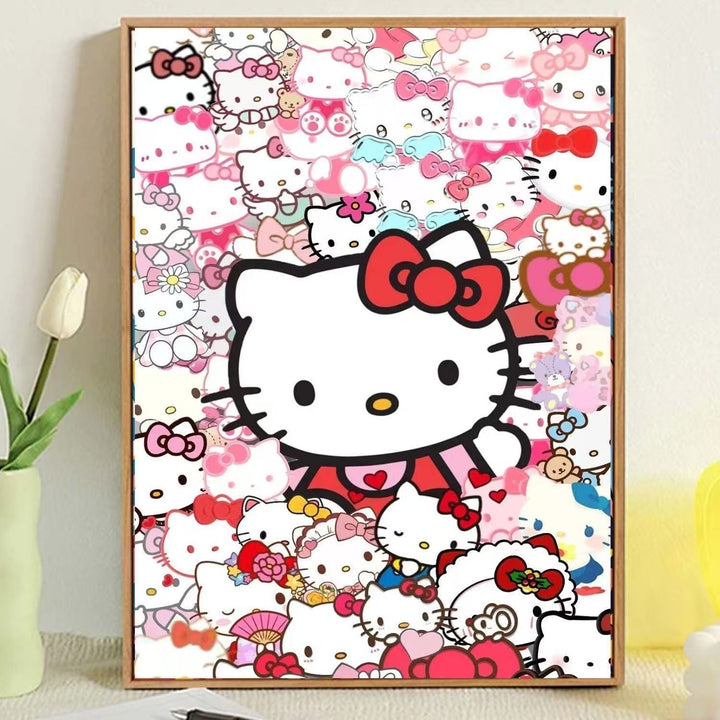 Hello Kitty Charakter Wandkunst Karnz